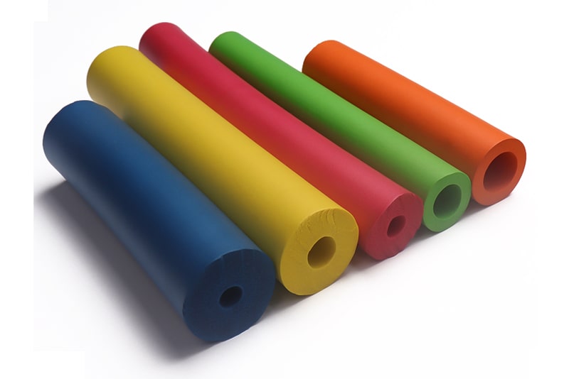 silicone foam sponge tubes